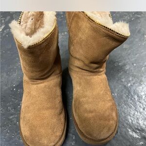 UGG Classic Brown Suede Winter Boots